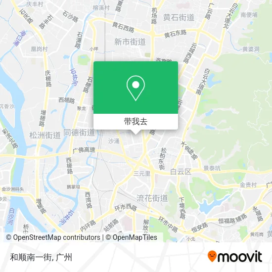 和顺南一街地图
