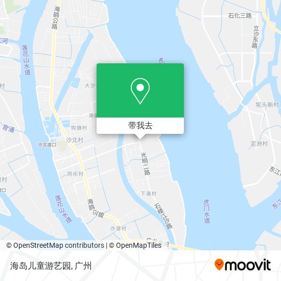 海岛儿童游艺园地图