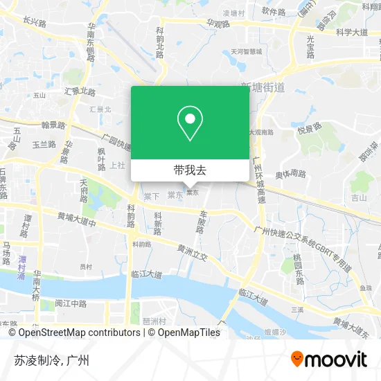 苏凌制冷地图