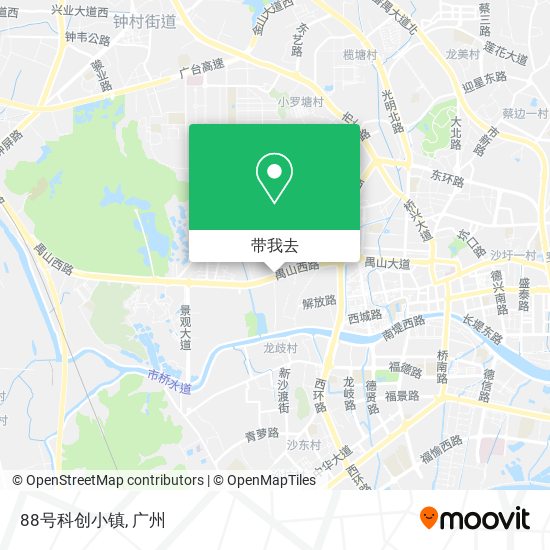 88号科创小镇地图