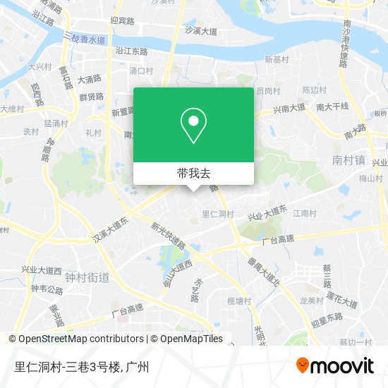 里仁洞村-三巷3号楼地图