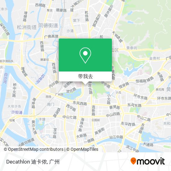 Decathlon 迪卡侬地图