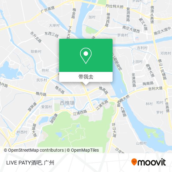 LIVE PATY酒吧地图