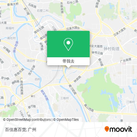 百佳惠百货地图