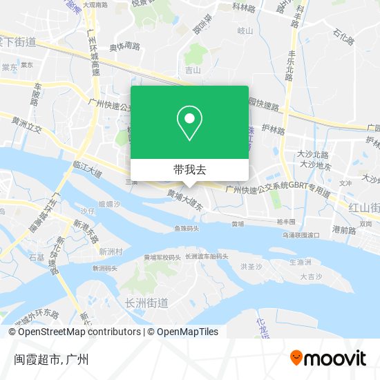 闽霞超市地图