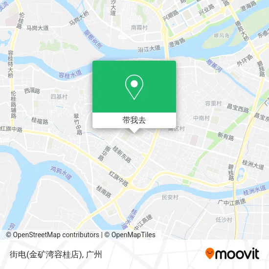 街电(金矿湾容桂店)地图