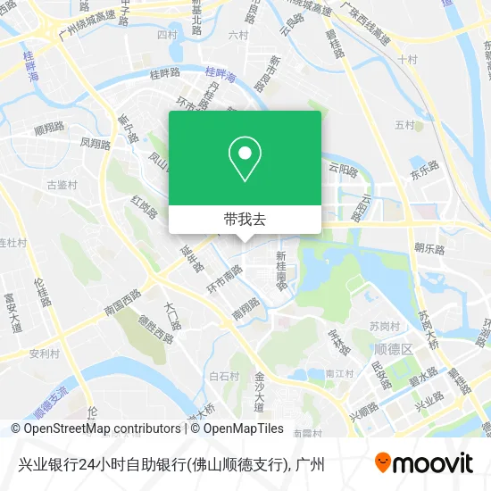 兴业银行24小时自助银行(佛山顺德支行)地图