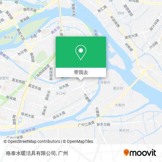 格泰水暖洁具有限公司地图