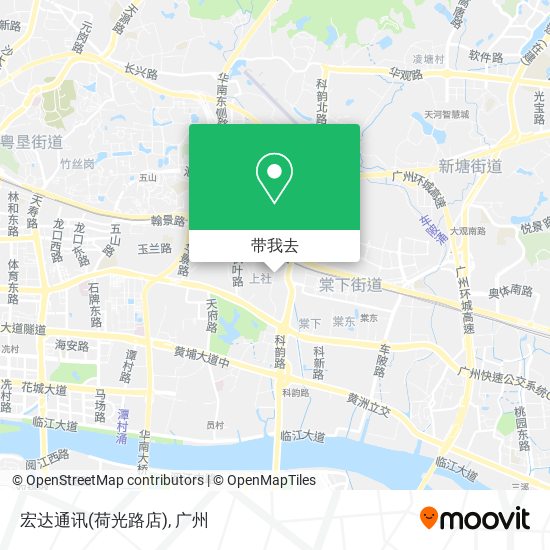 宏达通讯(荷光路店)地图