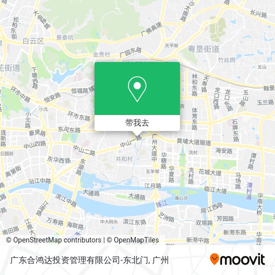 广东合鸿达投资管理有限公司-东北门地图
