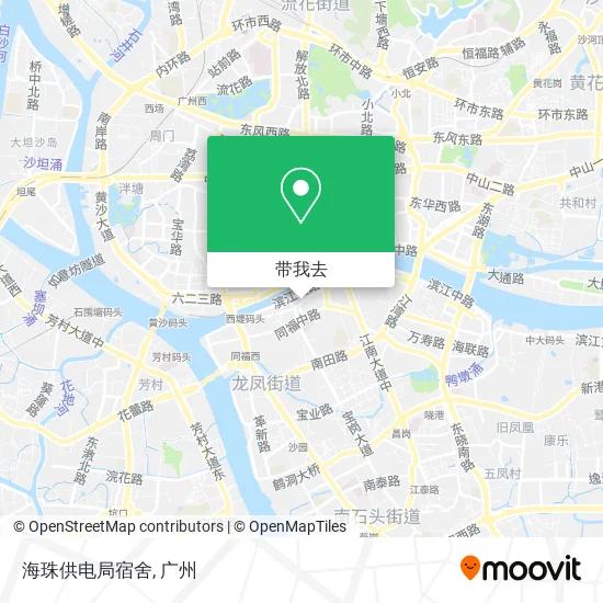 海珠供电局宿舍地图