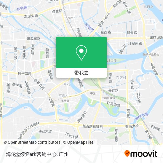 海伦堡爱Park营销中心地图