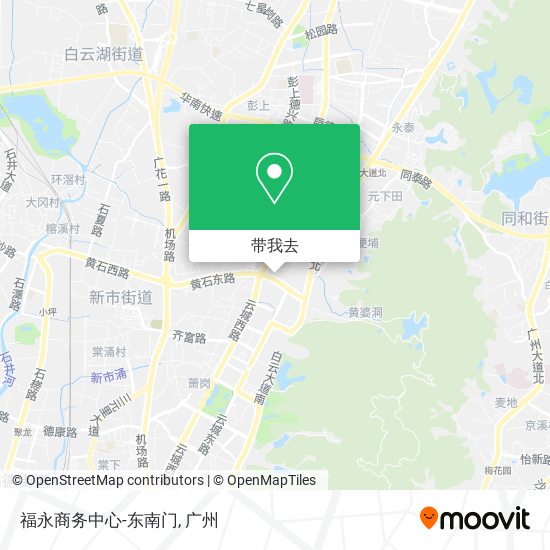 福永商务中心-东南门地图