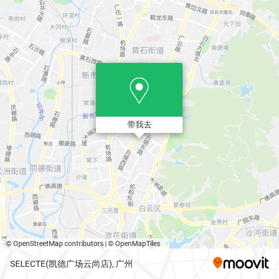 SELECTE(凯德广场云尚店)地图