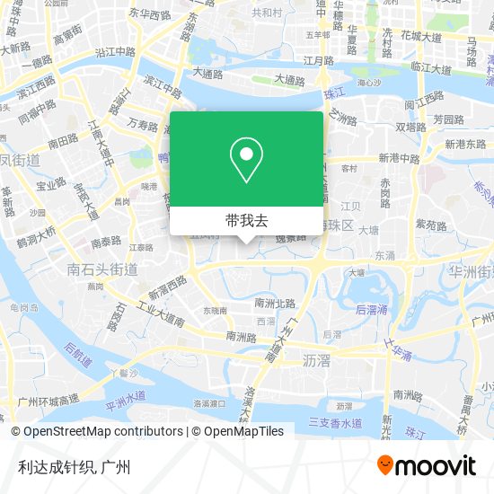 利达成针织地图