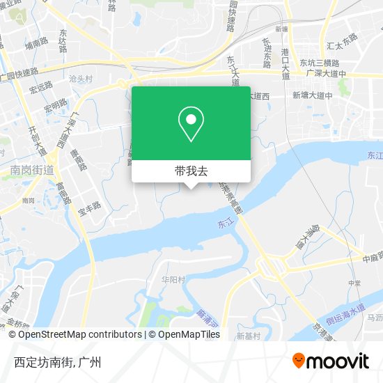 西定坊南街地图