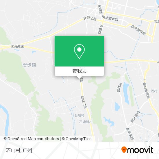 环山村地图