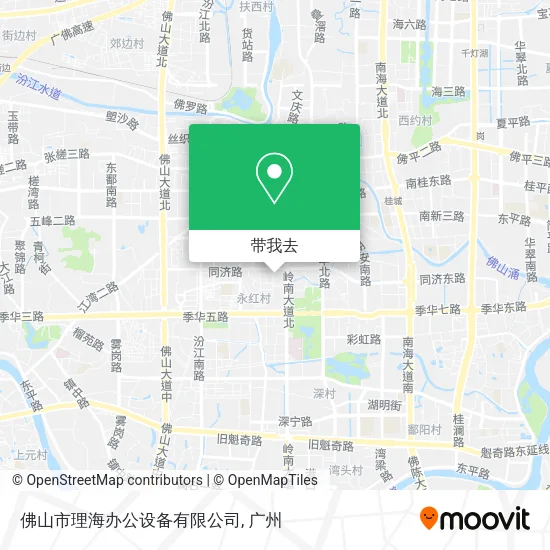 佛山市理海办公设备有限公司地图