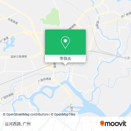 运河西路地图