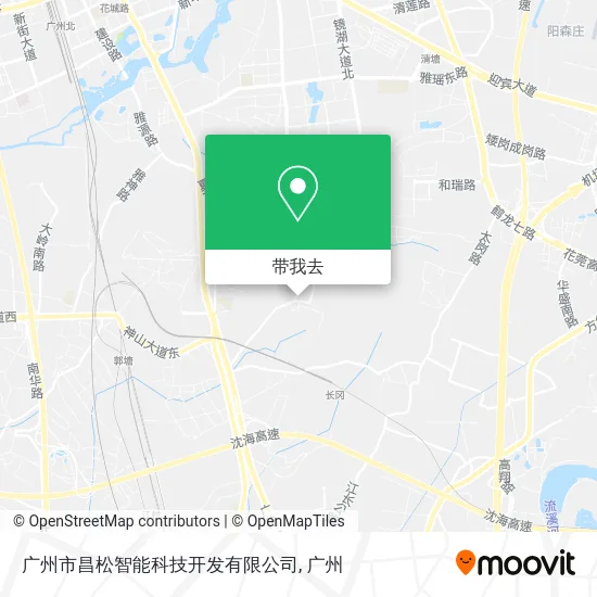 广州市昌松智能科技开发有限公司地图
