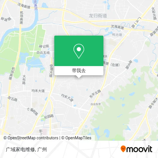 广域家电维修地图