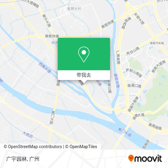 广宇园林地图