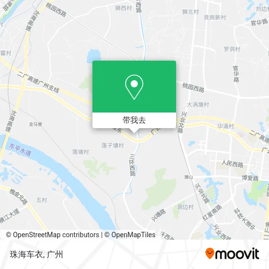 珠海车衣地图
