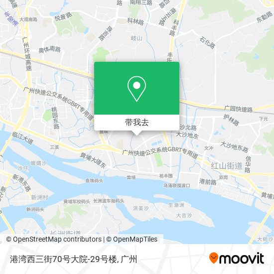 港湾西三街70号大院-29号楼地图