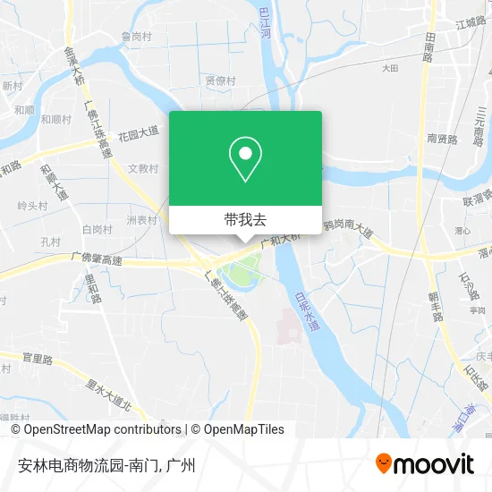 安林电商物流园-南门地图