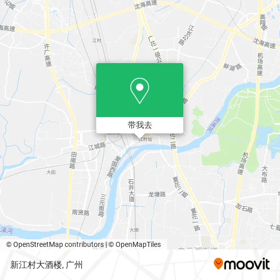 新江村大酒楼地图