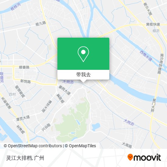 灵江大排档地图