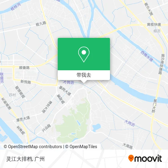 灵江大排档地图