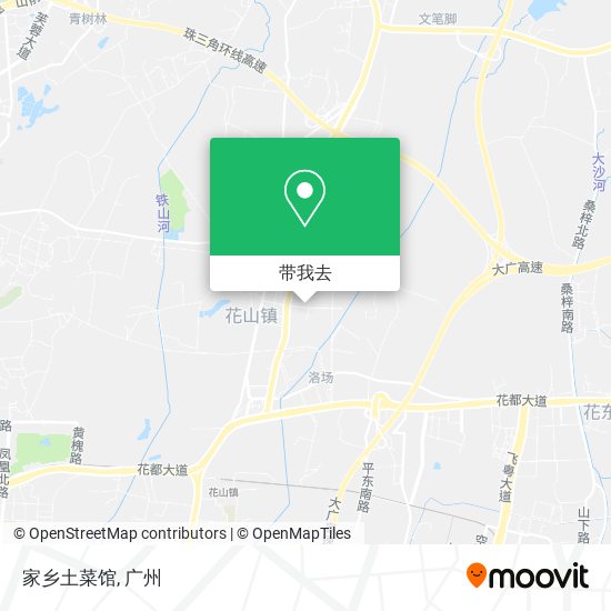 家乡土菜馆地图