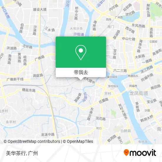 美华茶行地图