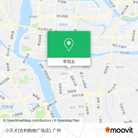 小天才(吉利购物广场店)地图