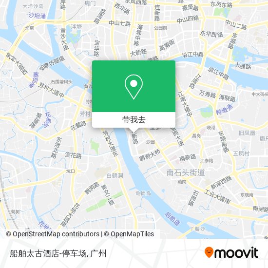 船舶太古酒店-停车场地图