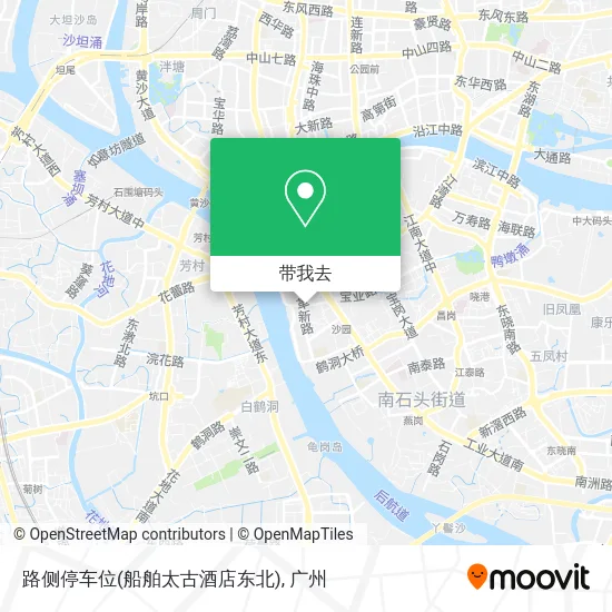 路侧停车位(船舶太古酒店东北)地图