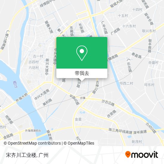 宋齐川工业楼地图