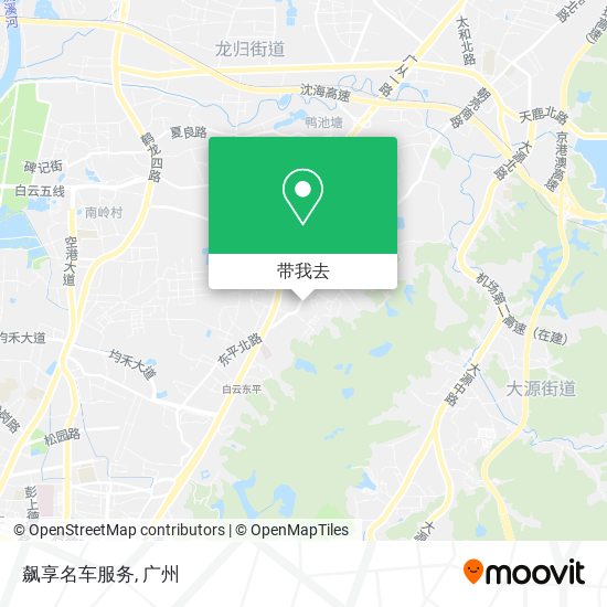 飙享名车服务地图