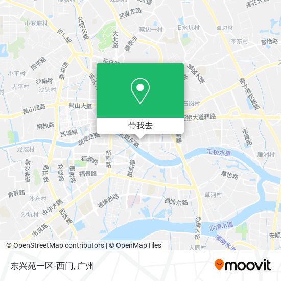 东兴苑一区-西门地图