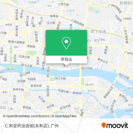 仁和堂药业连锁(东和店)地图