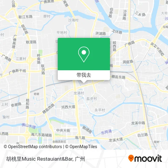 胡桃里Music Restauiant&Bar地图