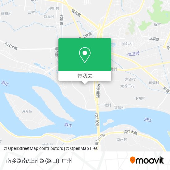 南乡路南/上南路(路口)地图