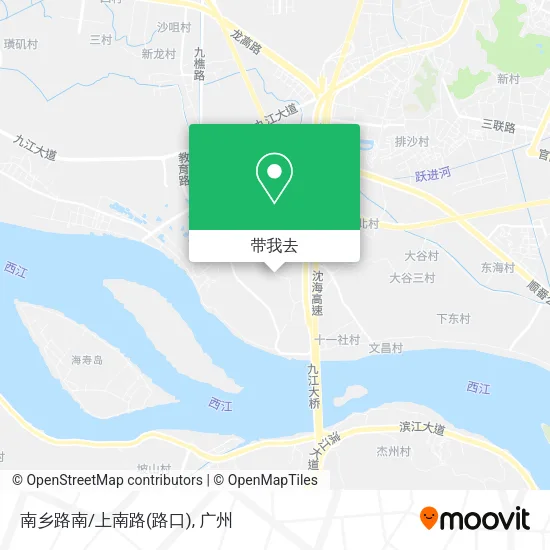 南乡路南/上南路(路口)地图
