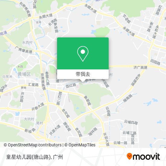 童星幼儿园(塘山路)地图