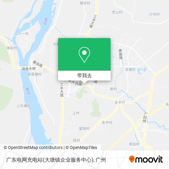 广东电网充电站(大塘镇企业服务中心)地图