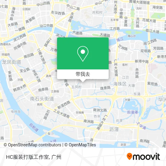 HC服装打版工作室地图