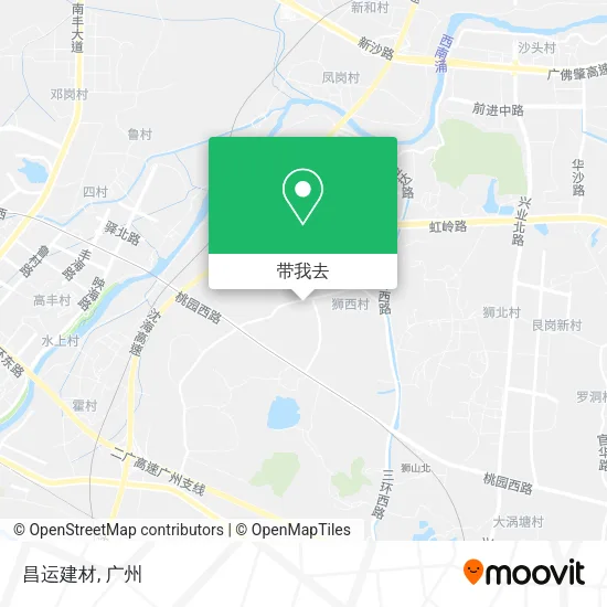 昌运建材地图
