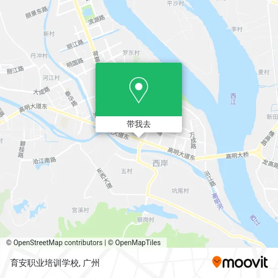 育安职业培训学校地图