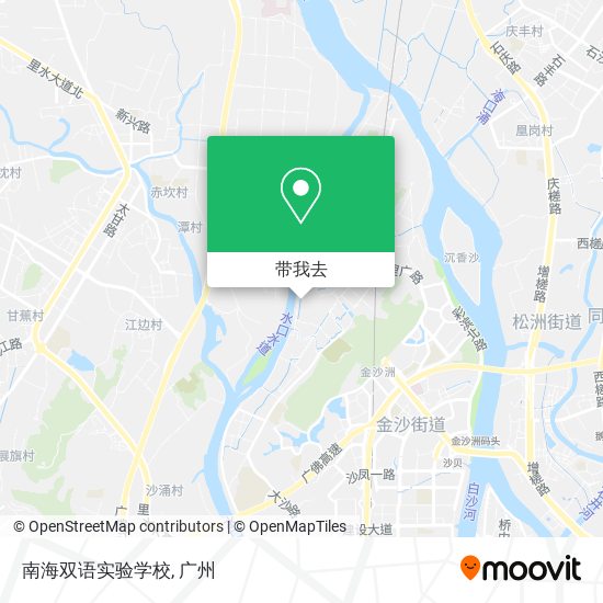 南海双语实验学校地图